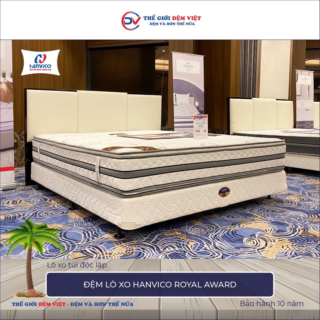 Đệm lò xo Hanvico Royal Award